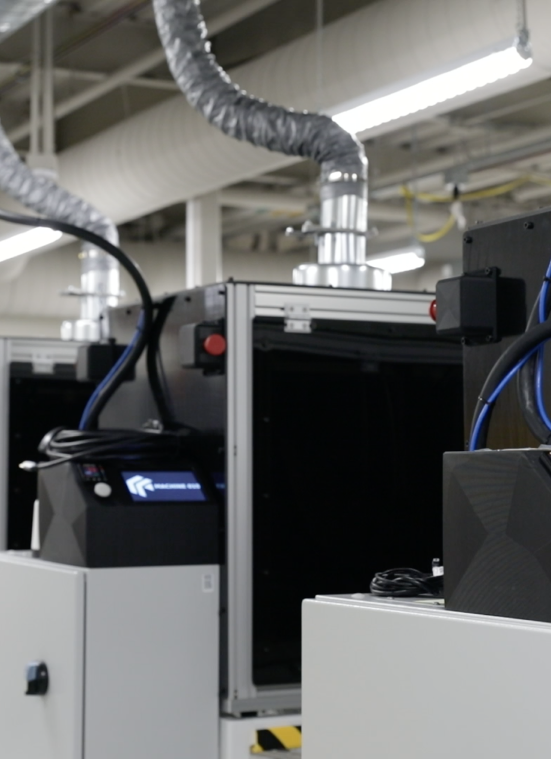 Roll-to-roll additive manufacturing fleet